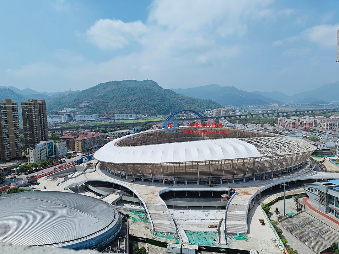 案例賞析|柔曲多變的PTFE膜結(jié)構(gòu)體育場(chǎng)館 案例賞析|柔曲多變的PTFE膜結(jié)構(gòu)體育場(chǎng)館