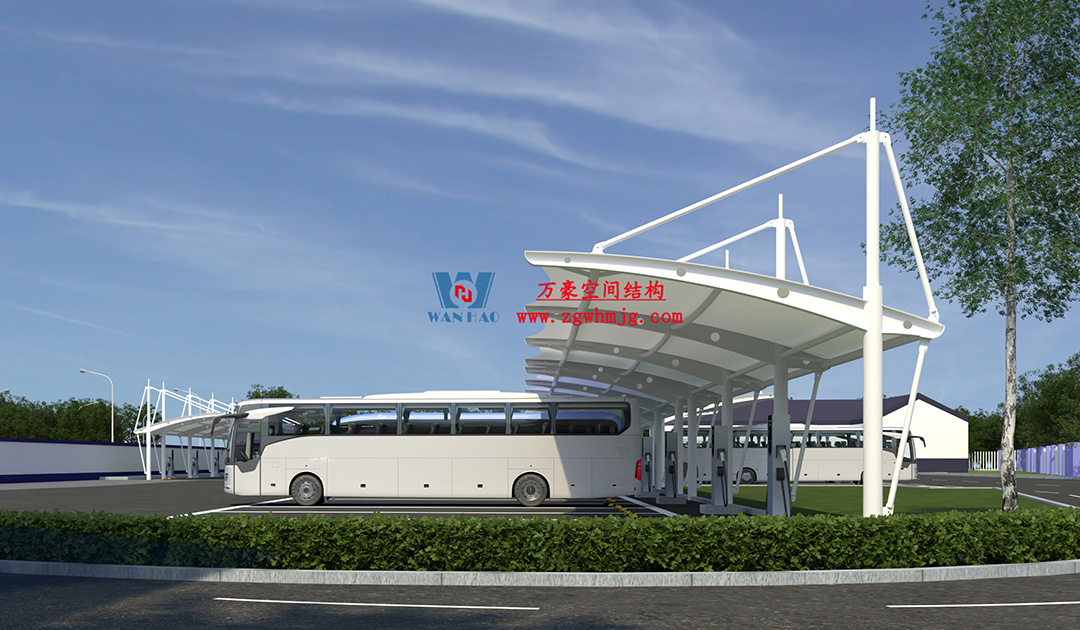 隨處可見的遮陽擋雨守護衛(wèi)士-膜結(jié)構(gòu)車棚 隨處可見的遮陽擋雨守護衛(wèi)士-膜結(jié)構(gòu)車棚