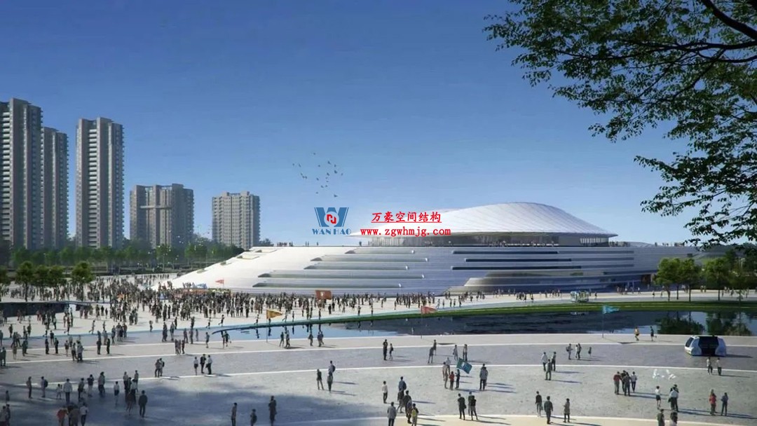 “太湖浮蓮”！萬豪空間結(jié)構(gòu)助力無錫奧林匹克體育產(chǎn)業(yè)中心項目