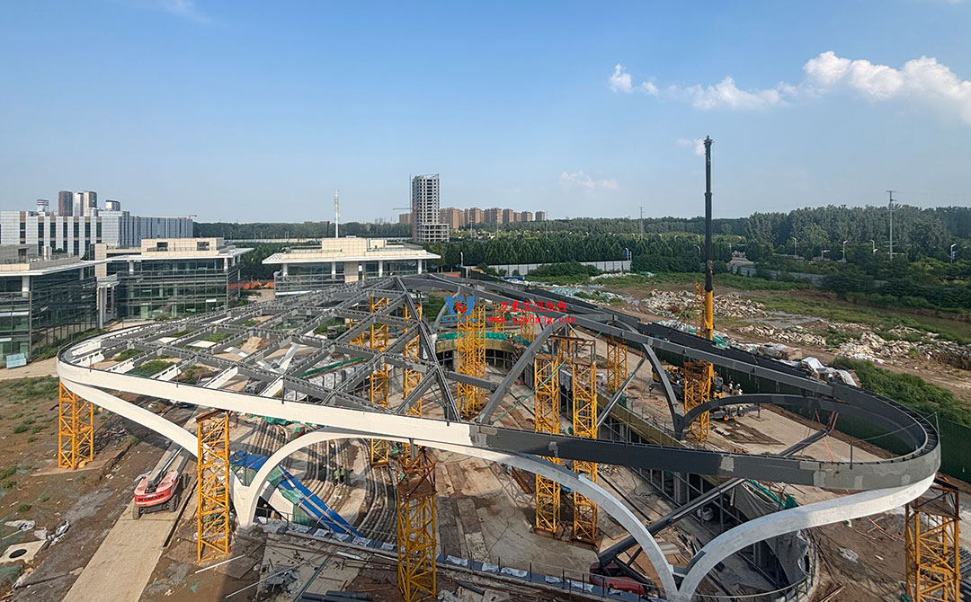 ETFE氣枕膜與雙曲面空間網(wǎng)殼結(jié)構(gòu)結(jié)合是什么樣？一起來一睹真容