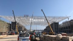 紅島國(guó)際會(huì)議展覽中心項(xiàng)目幕墻膜結(jié)構(gòu)工程開(kāi)工