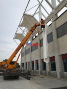 山東聊城體育看臺(tái)膜結(jié)構(gòu)工程開(kāi)工